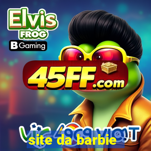 site da barbie - jogos